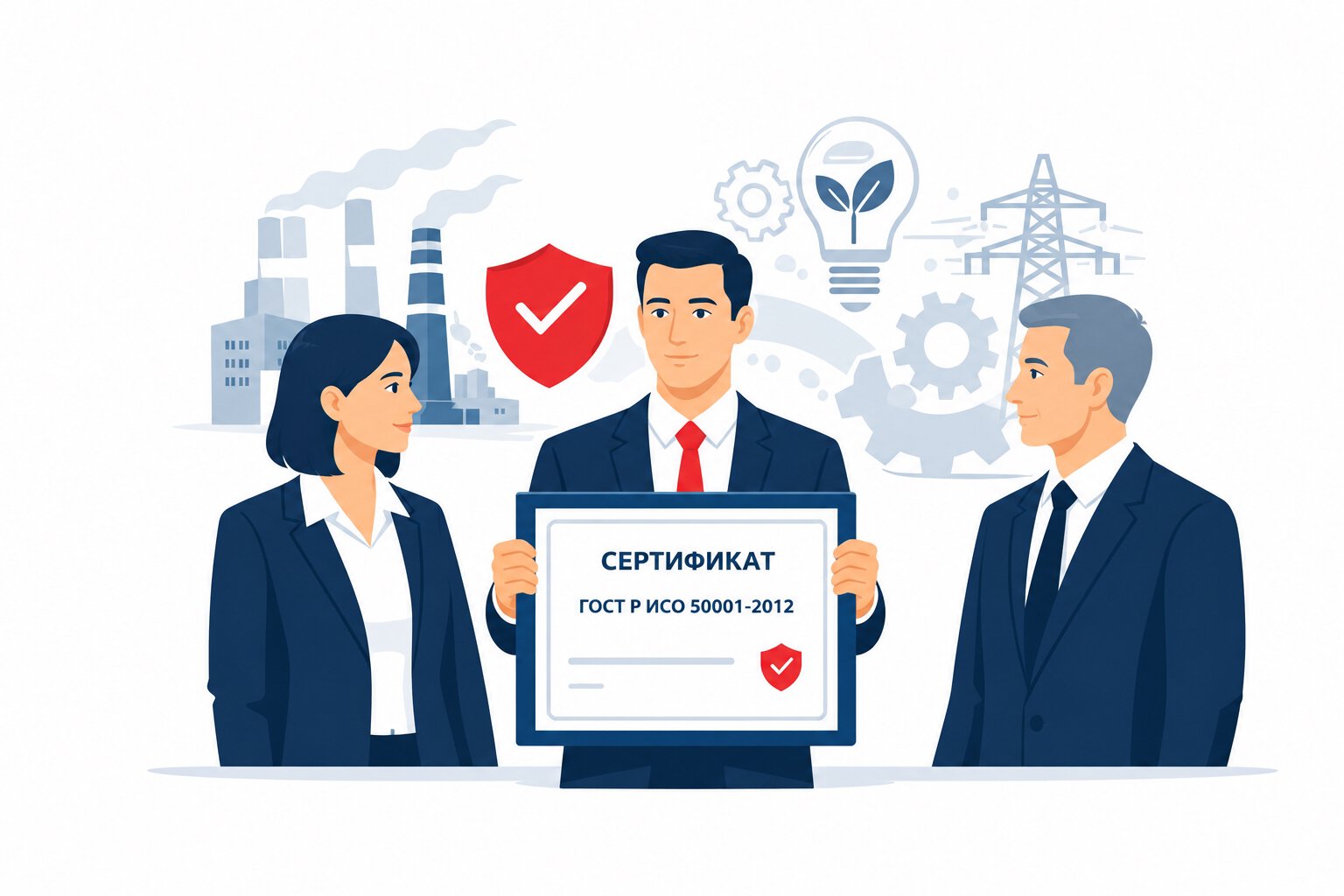 Оформление сертификата ГОСТ Р ИСО 50001-2012 в Твери и по всей Тверской области