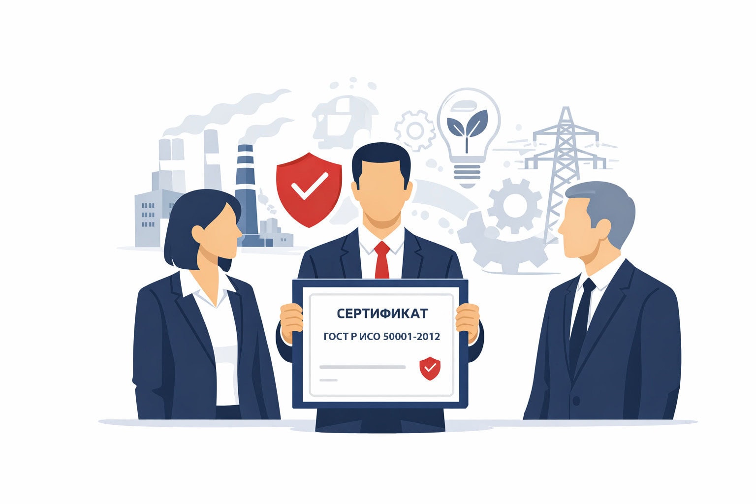Оформление сертификата ГОСТ Р ИСО 50001-2012 в Твери и по всей Тверской области