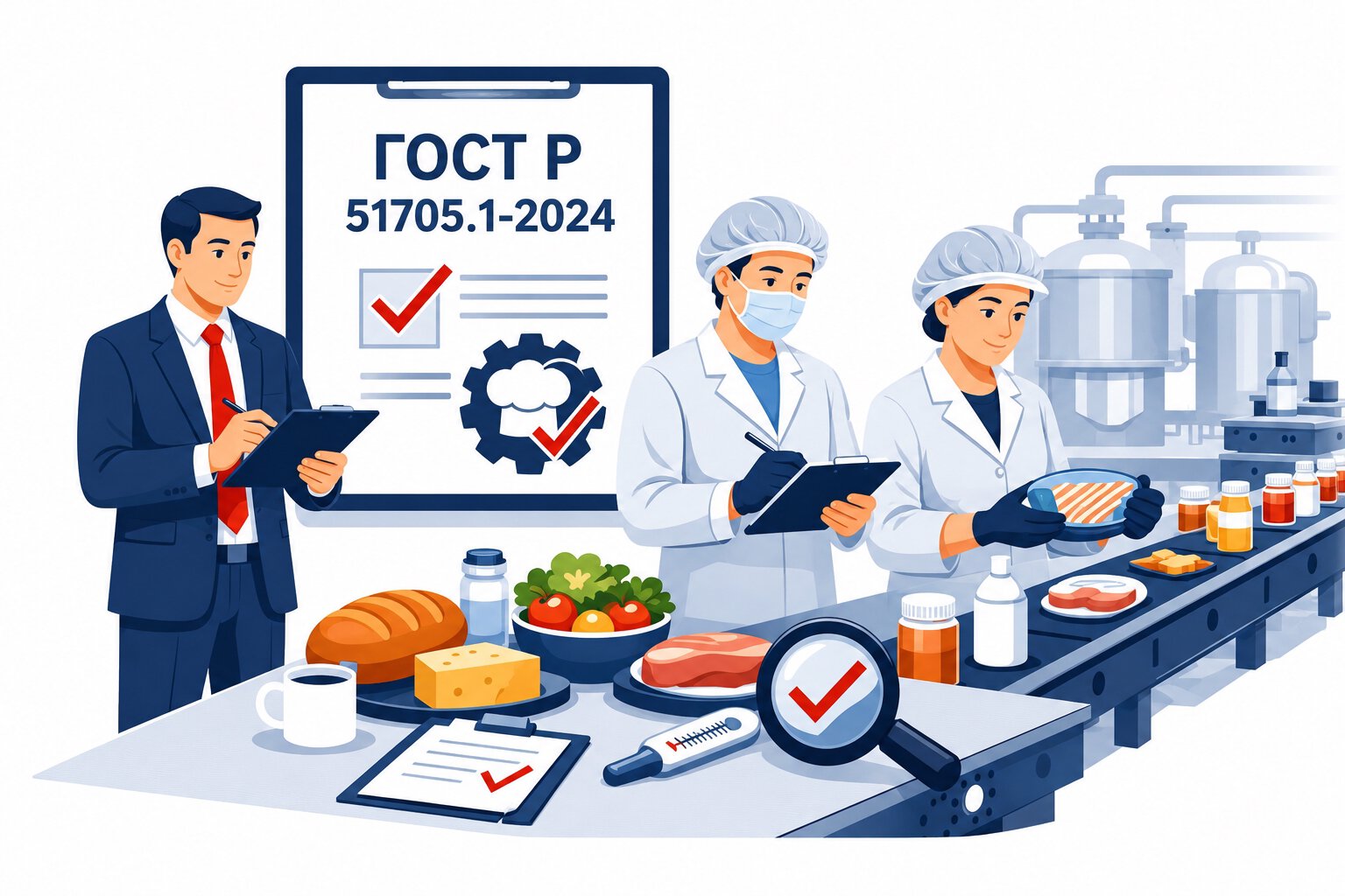 Оформление ГОСТ Р 51705.1 2024 ХАССП в Твери
