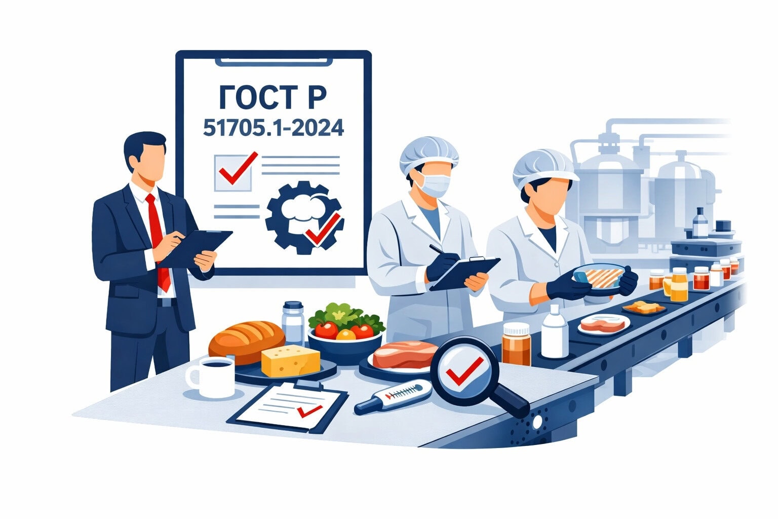 Оформление ГОСТ Р 51705.1 2024 ХАССП в Твери
